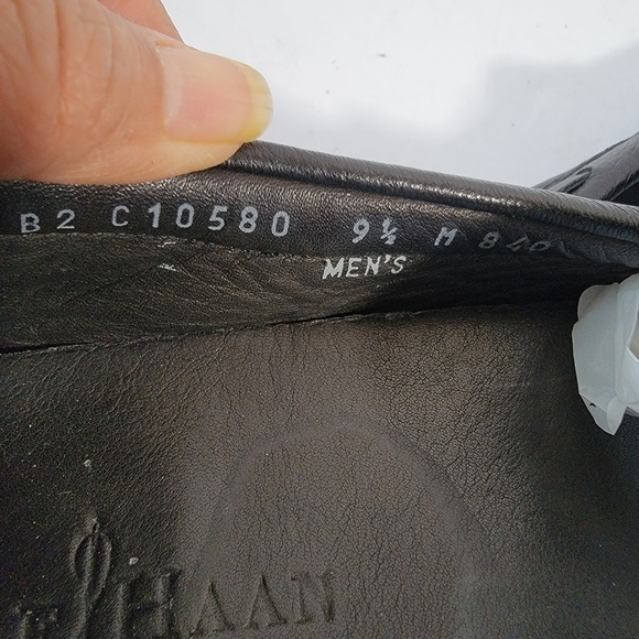 COLE HAAN x Nike Air Made in Italy Black Leather Driver Loafer Men\'s Size 9.5M main image 5